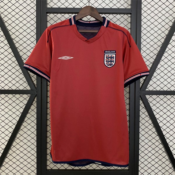 Camiseta England Replica Segunda Ropa Retro 2002